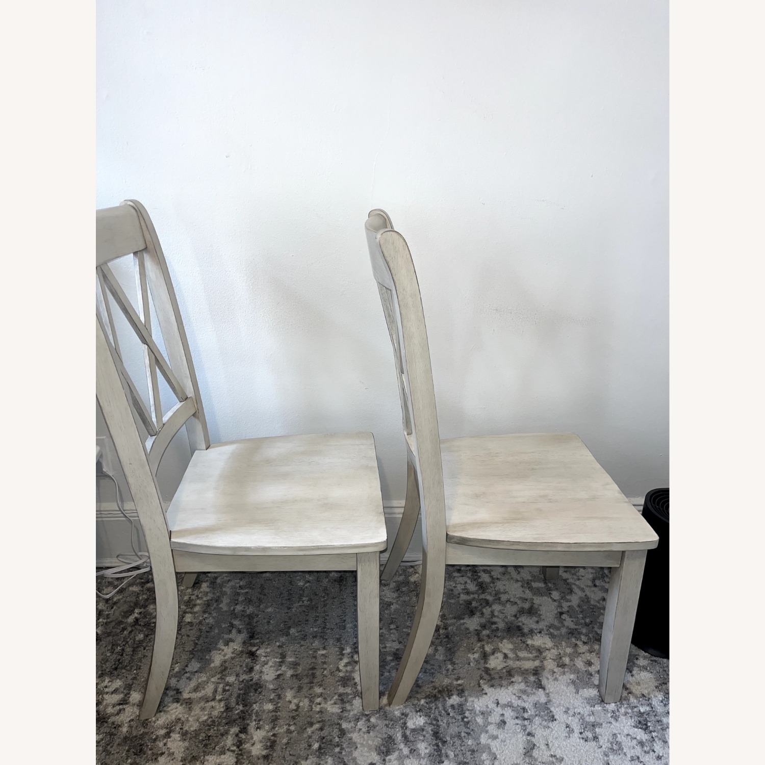 Fortville White Wood Dining Chairs - image-2