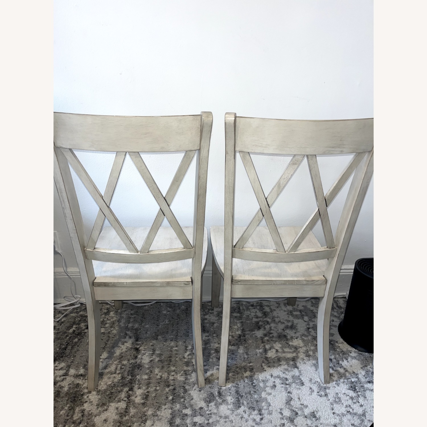 Fortville White Wood Dining Chairs - image-3