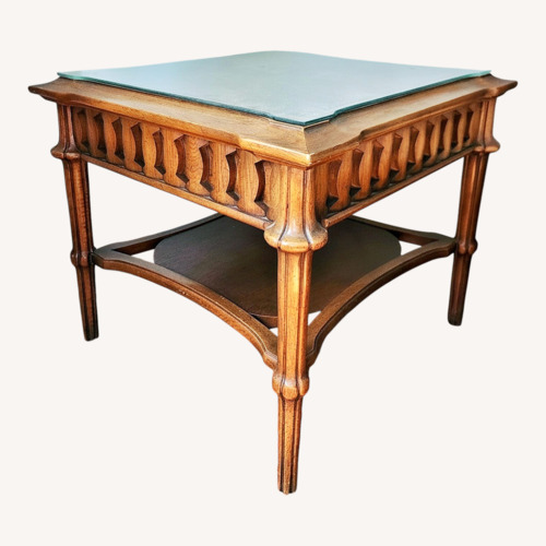 Used Vintage Wooden Side Table for sale on AptDeco