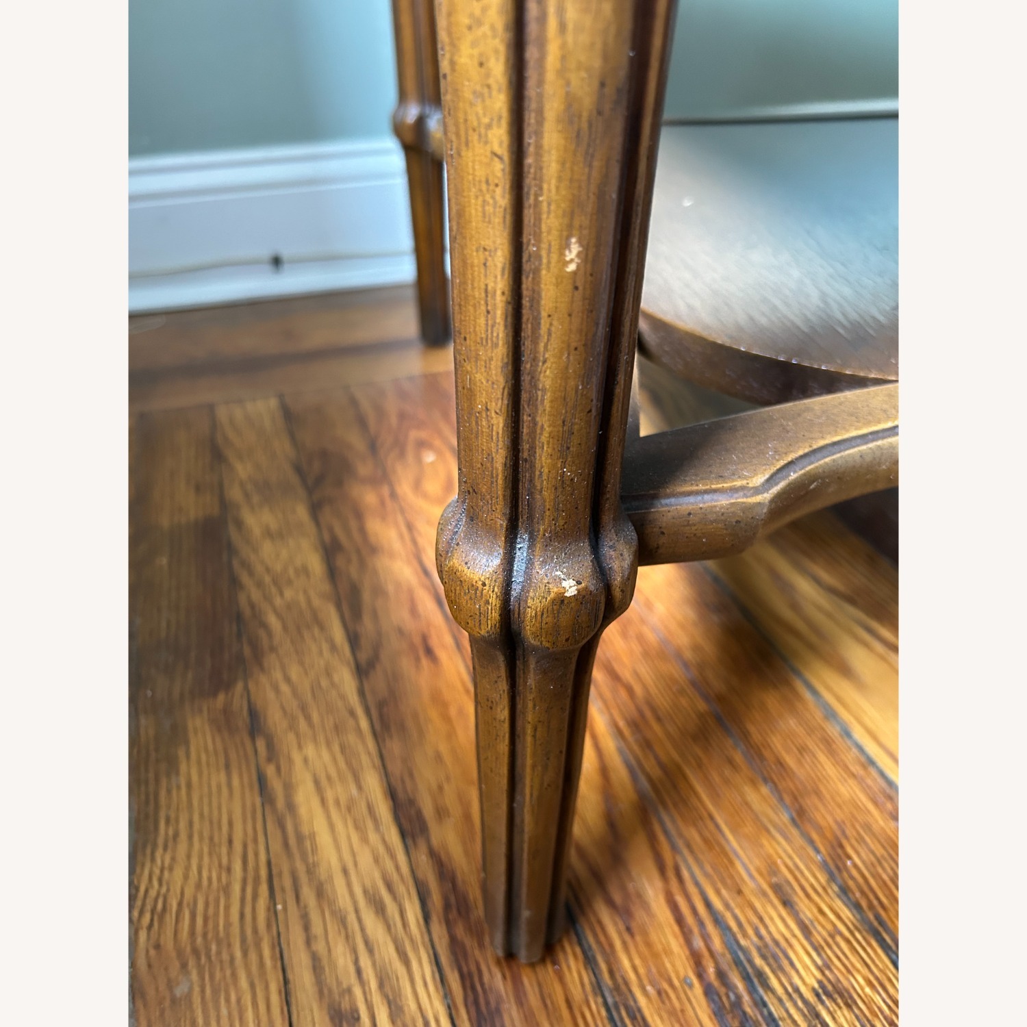 Vintage Wooden Side Table - image-4