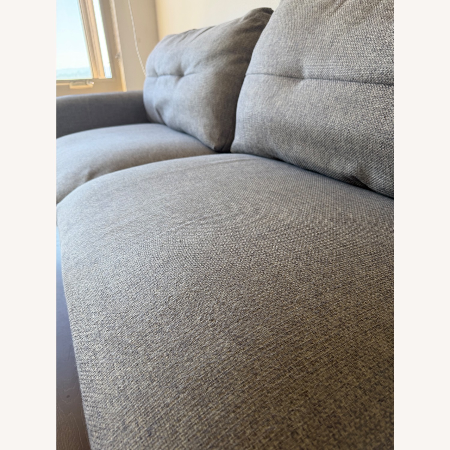Light Gray 3+ Seater Sofa - image-4