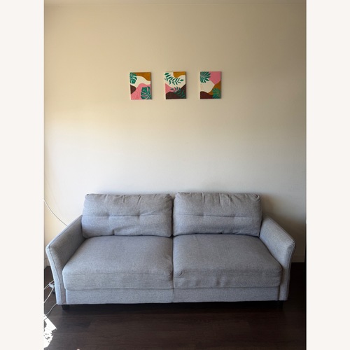 Used Light Gray 3+ Seater Sofa for sale on AptDeco