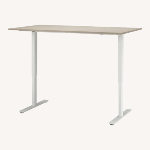 Used IKEA TROTTEN White Desk for sale on AptDeco