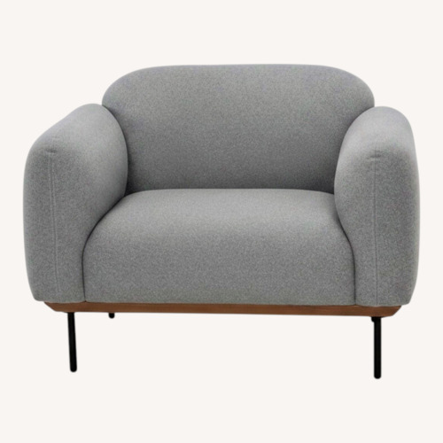 Used Benson Occasional Armchair - Ivory Boucle for sale on AptDeco