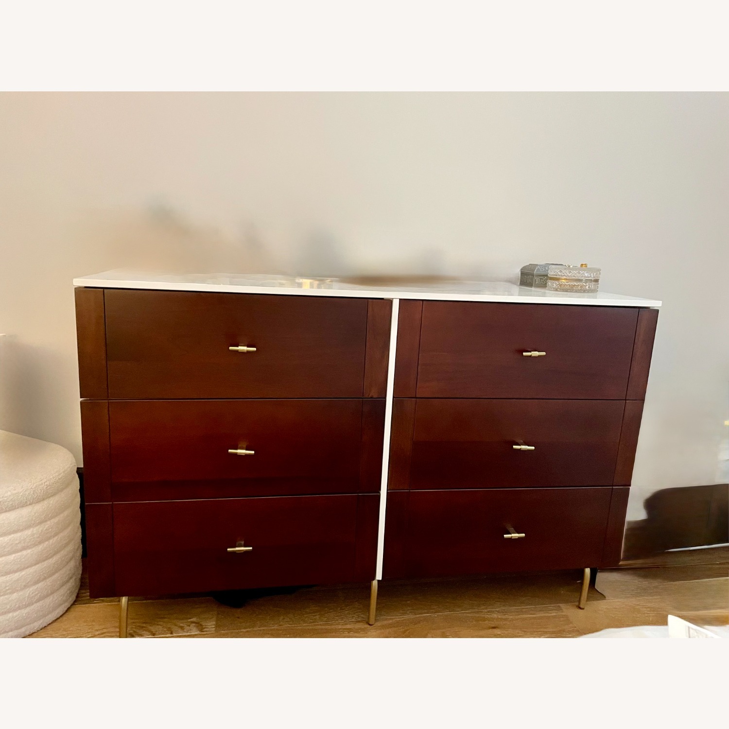 Safavieh Genevieve Dark Brown Wood Dresser - image-1