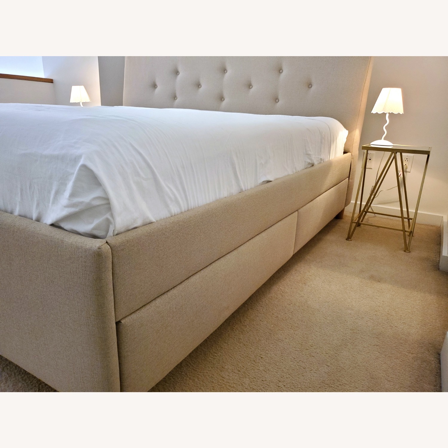 IKEA Idanäs King Storage Bed Frame - image-2