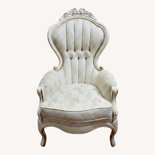 Used White French Provental Chairs for sale on AptDeco