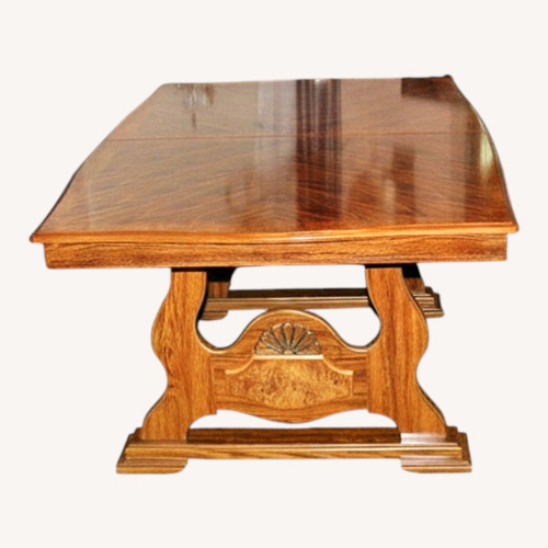 Used CISCO Brothers Natural Dining Table for sale on AptDeco