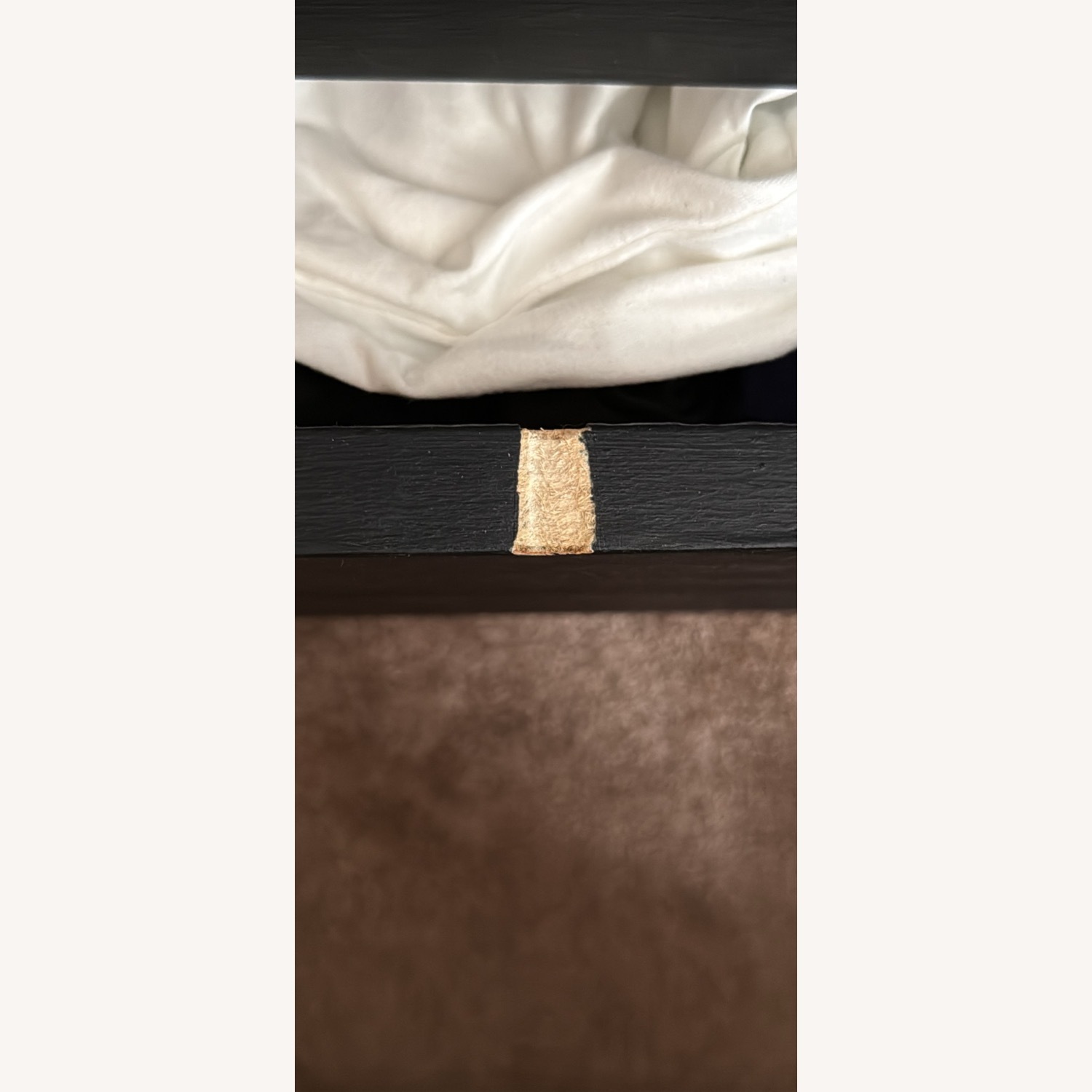 Vintage/Antique Black Wood Dresser - image-4