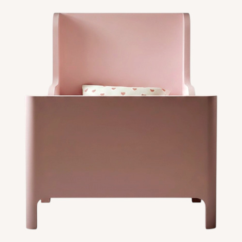 Used IKEA Pink Toddler Girls Bed for sale on AptDeco