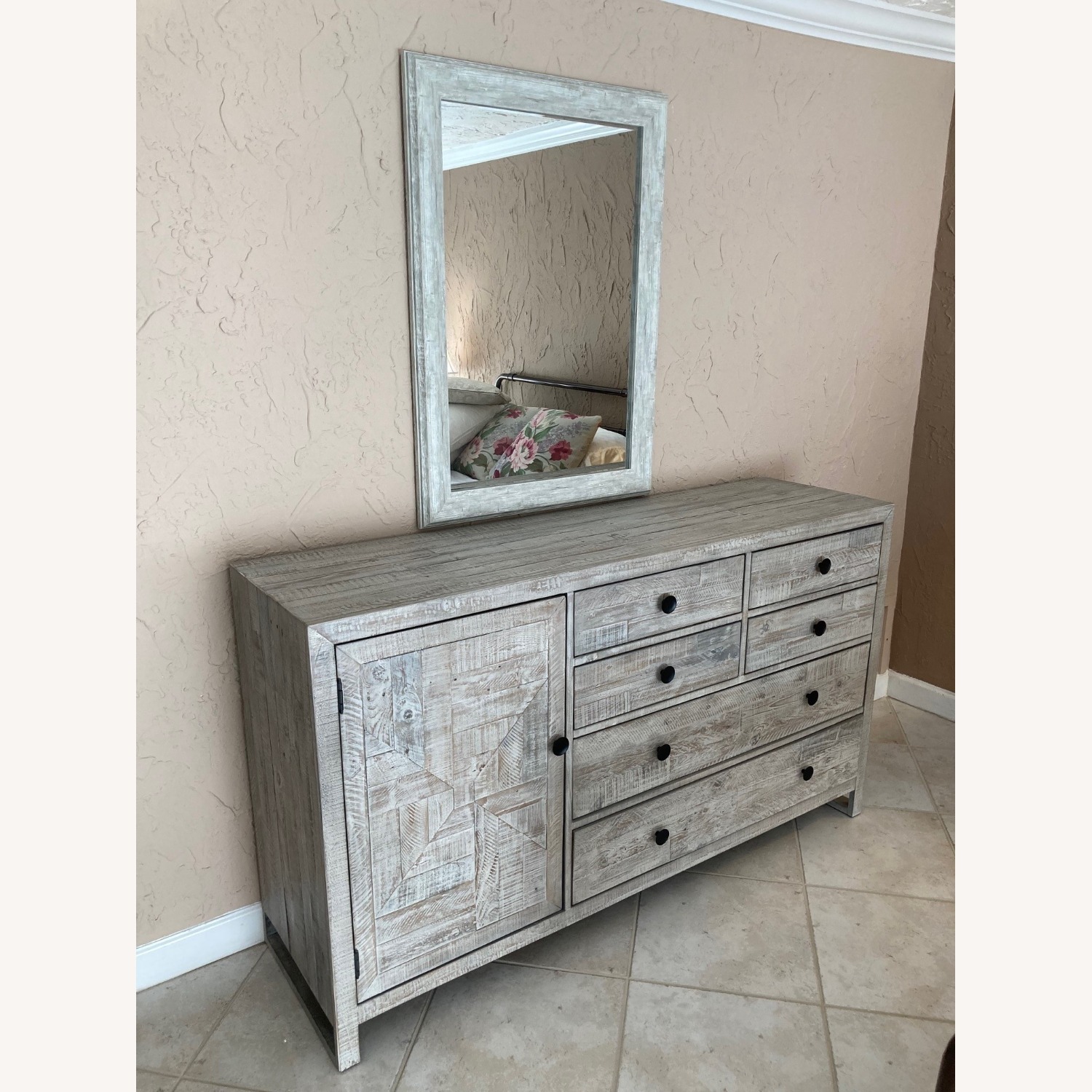 Studio 21 Light Gray Wood Dresser - image-2