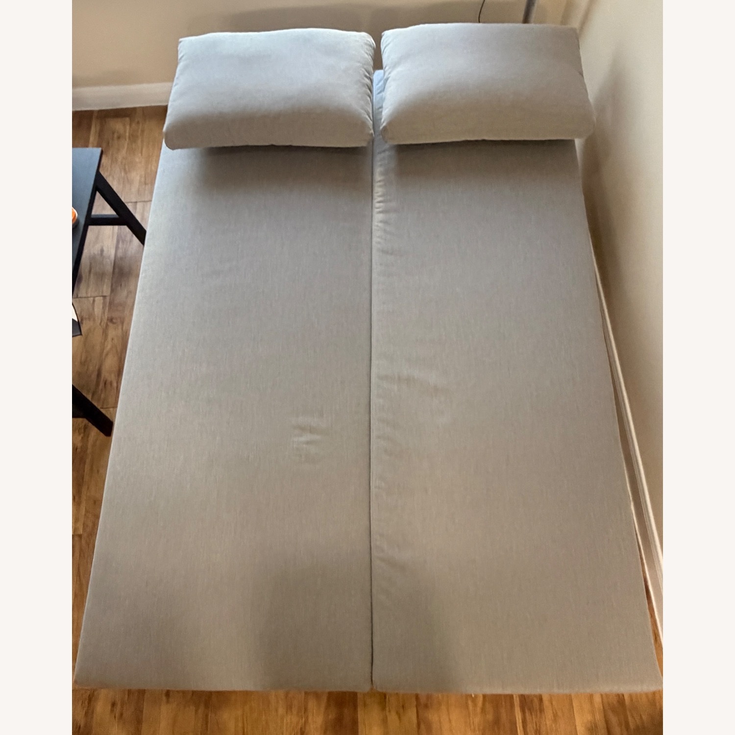 IKEA Älvdalen Light Gray Fabric Sleeper Sofa - image-3