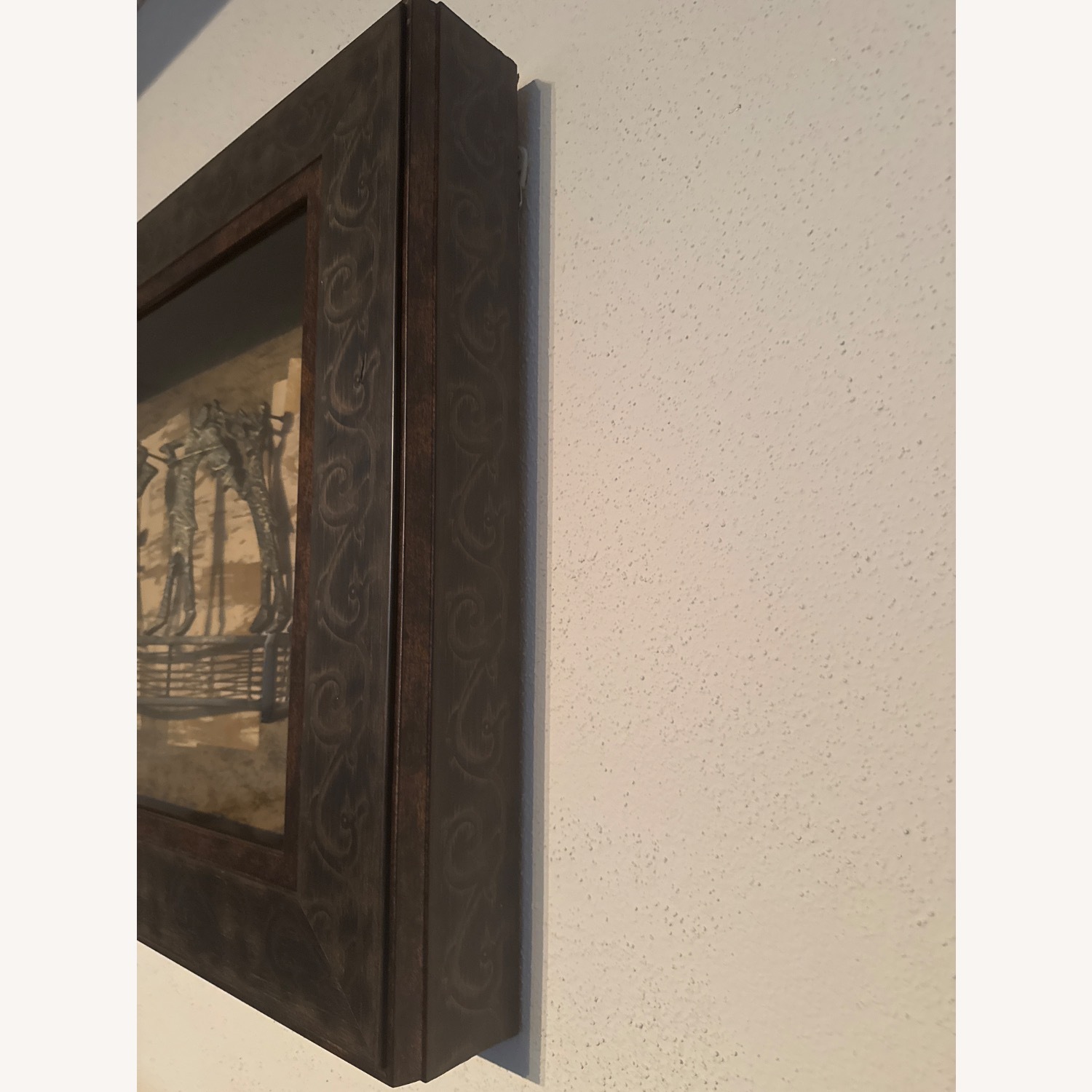 Bombay Company Dark Brown Glass Wall Art - image-4