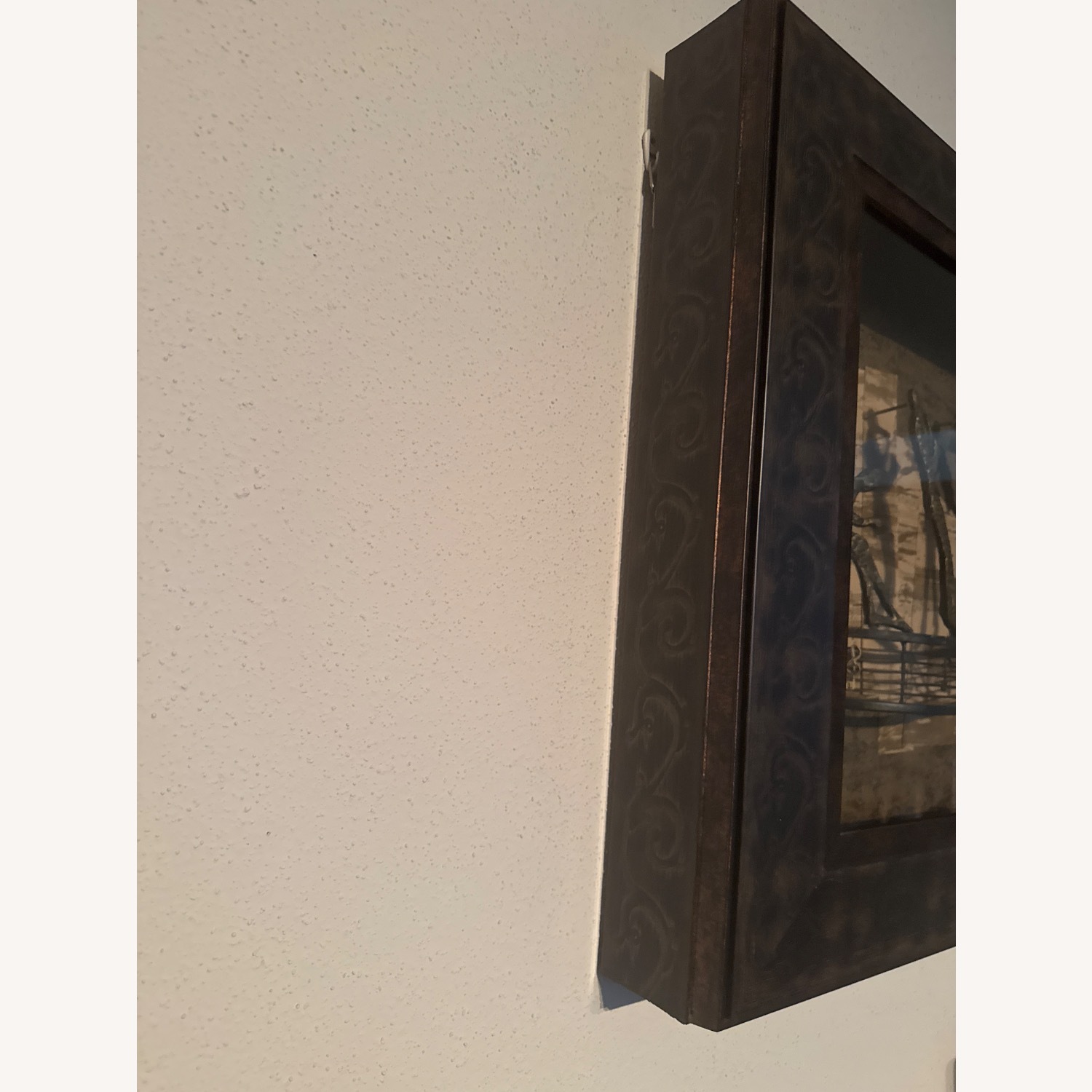 Bombay Company Dark Brown Glass Wall Art - image-3