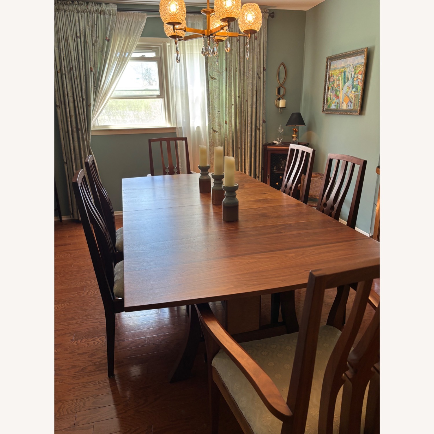 Taylor Made Custom Walnut Dining Set - image-1