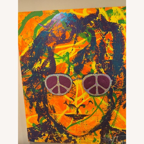 Used Imagine John Lennon Wall Art  for sale on AptDeco