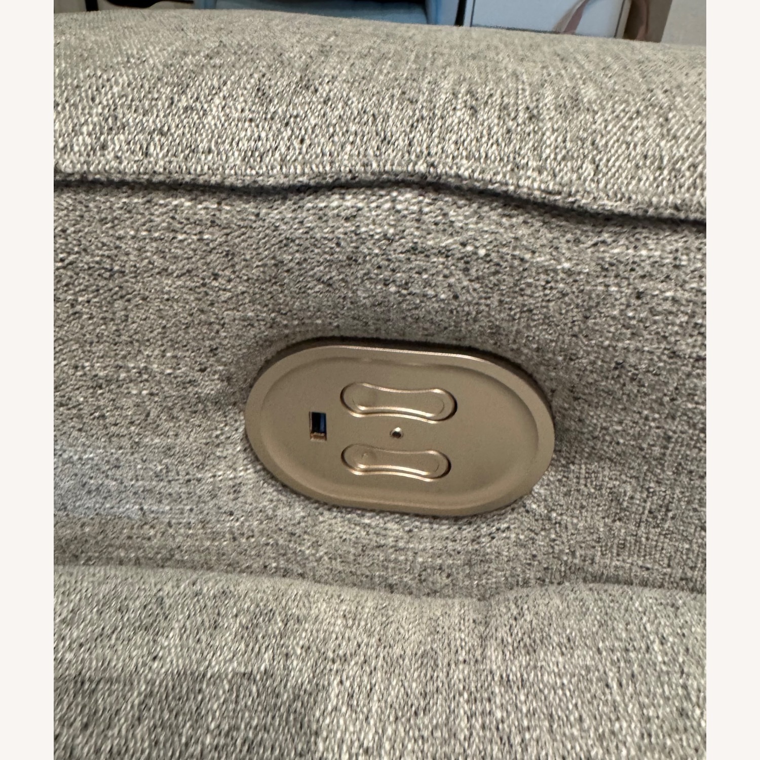 Ashley Biscoe Furniture Light Gray Loveseat - image-6