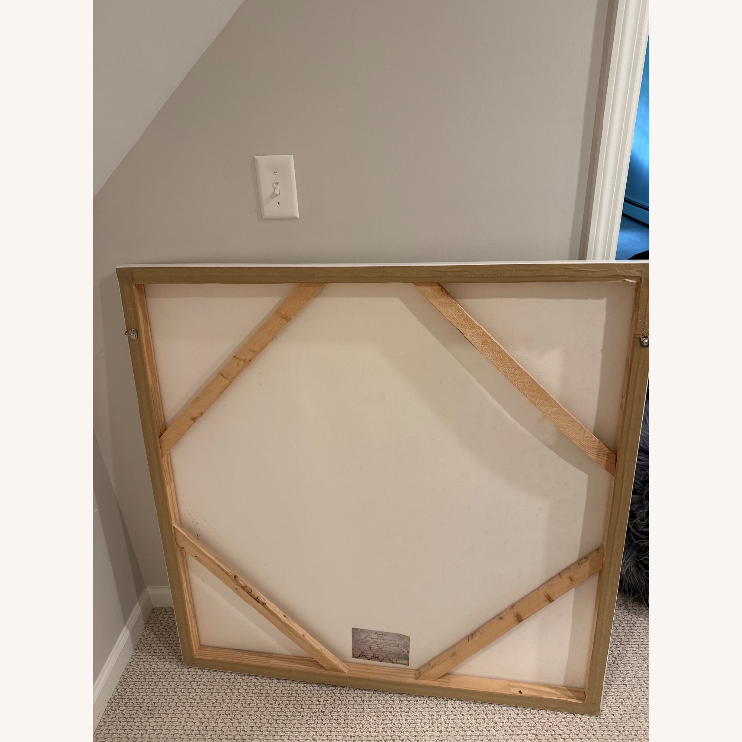 Wayfair Oliver Gal White Peony and Gold - image-3