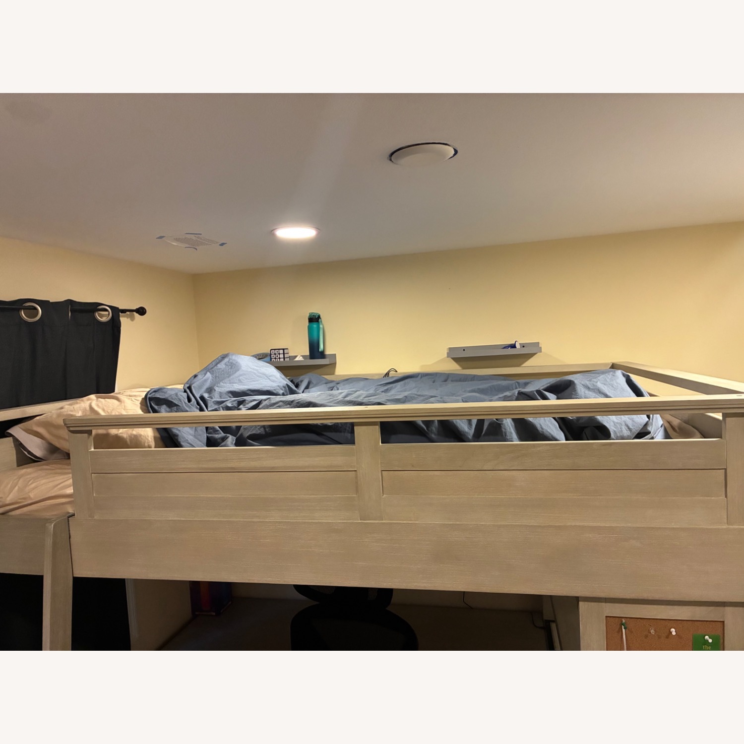 Pottery Barn Teen Light Gray Bunk Bed - image-6
