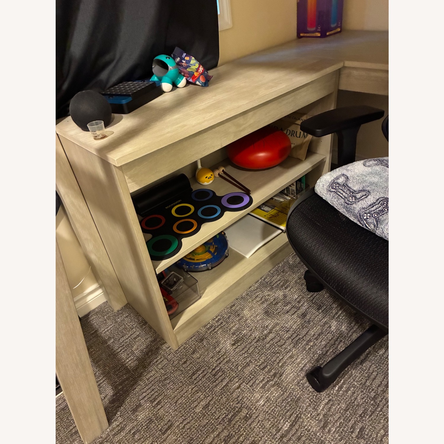 Pottery Barn Teen Light Gray Bunk Bed - image-5