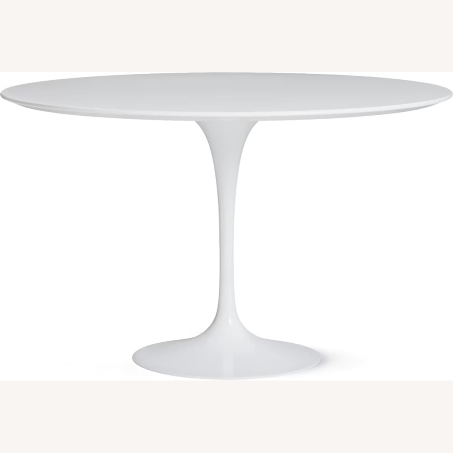 Knoll Saarinen Round Dining Table 47" White - image-6