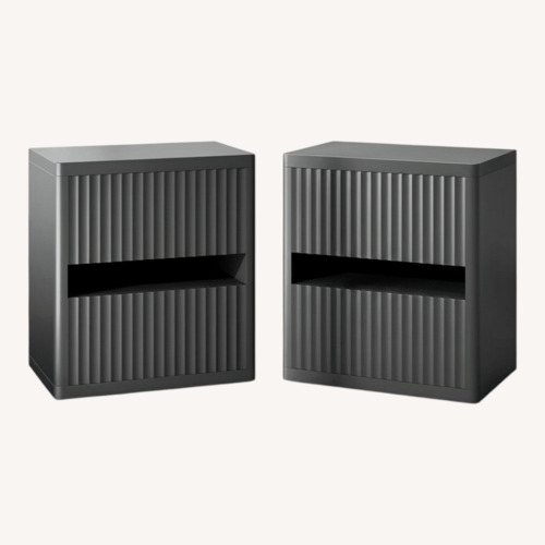 Used Amazon Black Wood Nightstands for sale on AptDeco