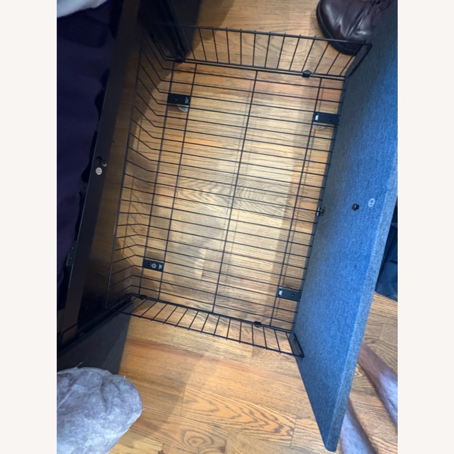 Full Bed With 2 Storage Units Built In - image-3