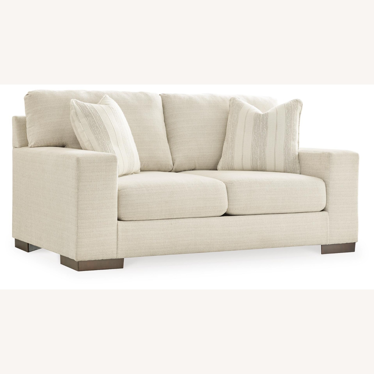 Ashley Furniture Maggie White Loveseat - image-4