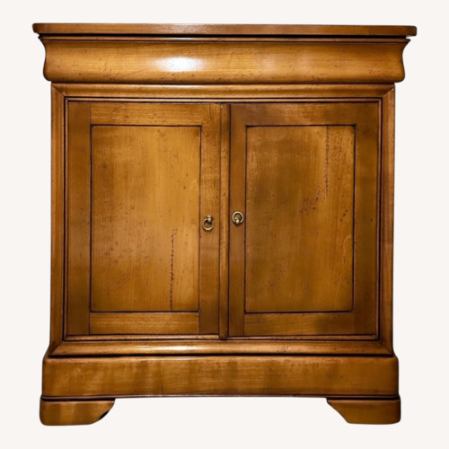 Used French Artisan Wild Cherry Louis Philipe Sideboard for sale on AptDeco