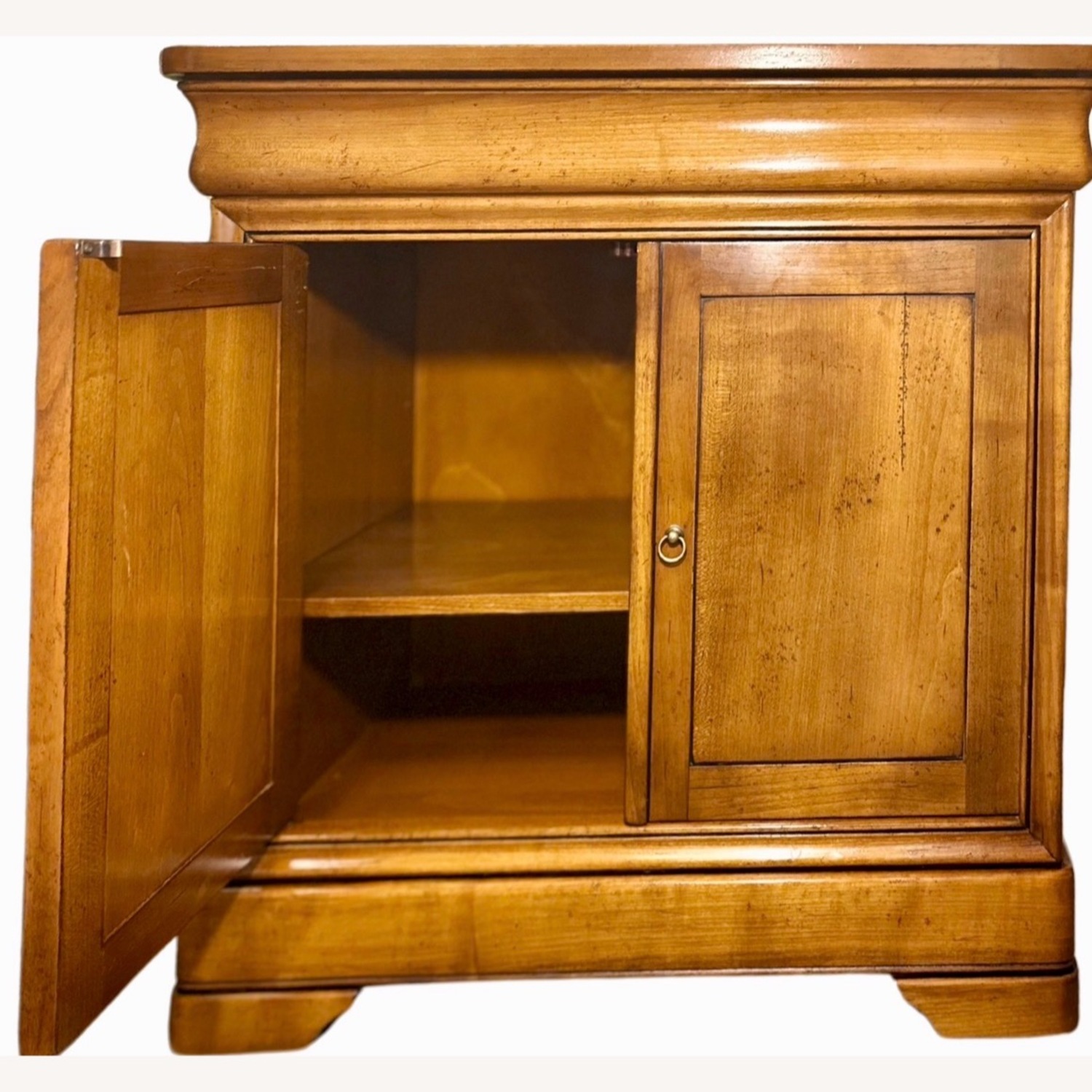 French Artisan Wild Cherry Louis Philipe Sideboard - image-8