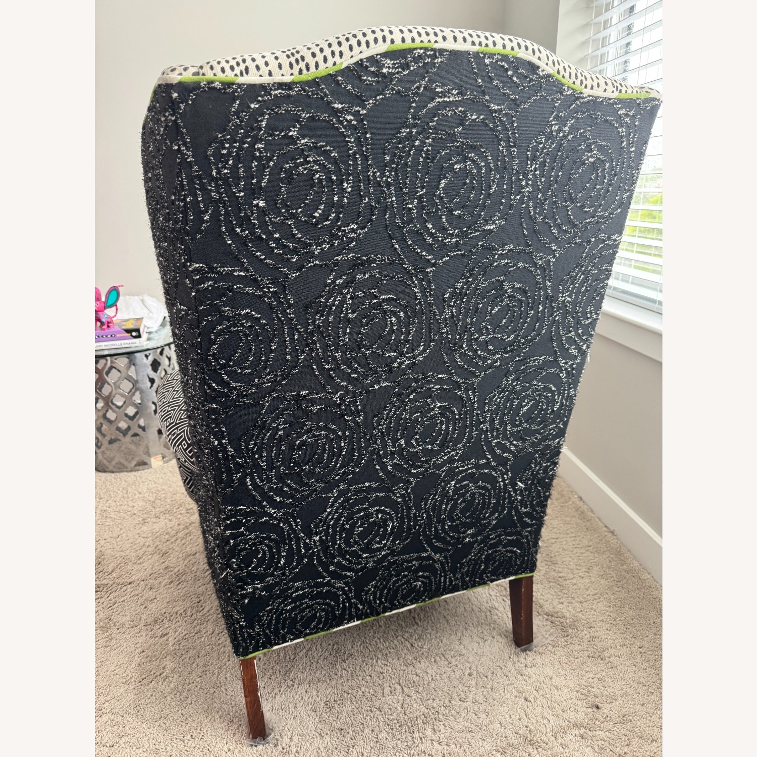 Patterned Vintage Armchair  - image-3