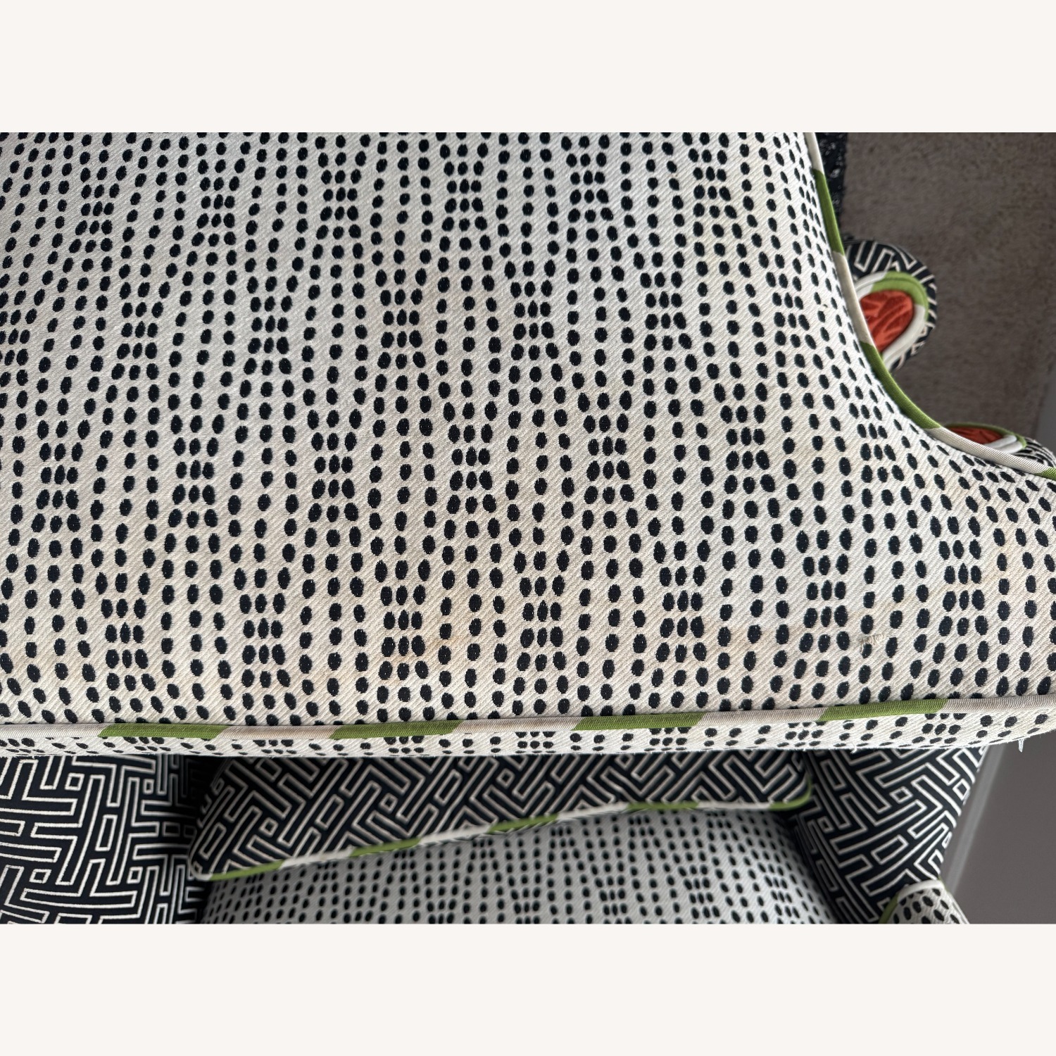 Patterned Vintage Armchair  - image-4