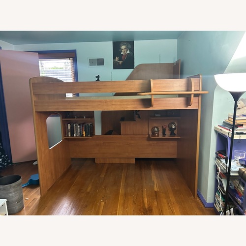 Used Berg Organic Engineered Wood Bunk Bed for sale on AptDeco
