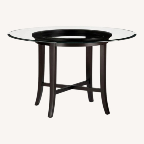 Used Crate & Barrel Halo Bar Height Dining Table for sale on AptDeco