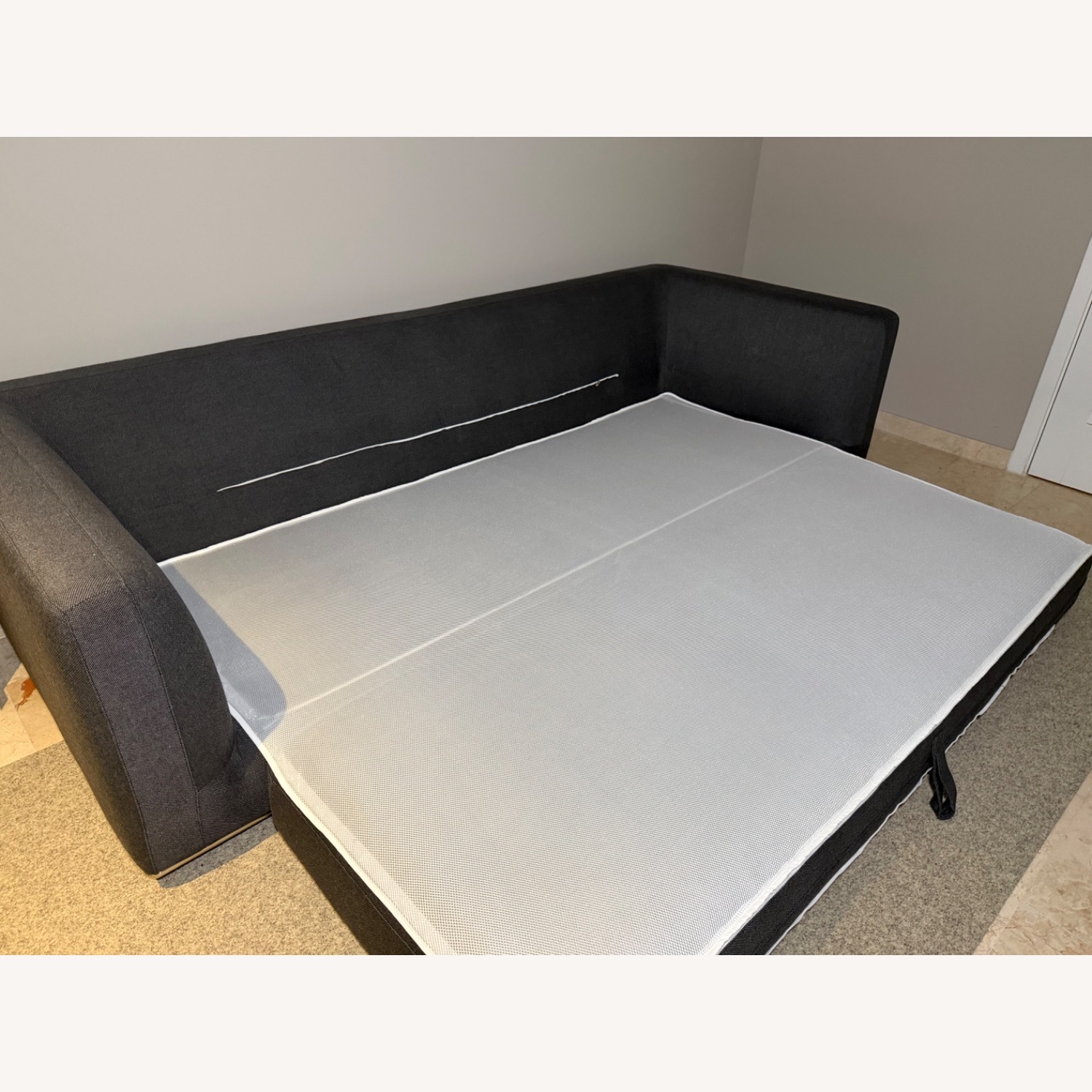 Rove Concepts Dark Gray Sleeper Sofa - image-5