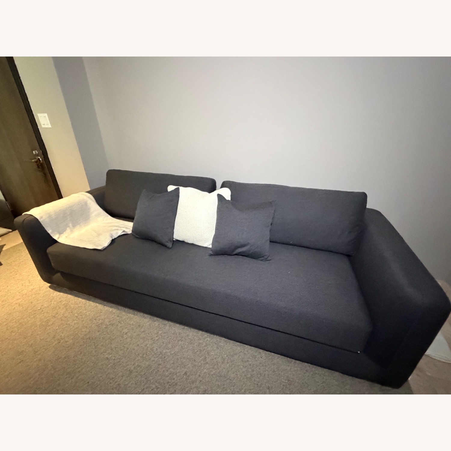 Rove Concepts Dark Gray Sleeper Sofa - image-3