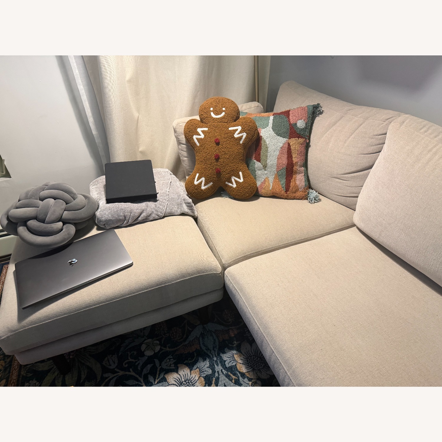 Burrow Field 3+Piece Sectional + Sleep Kit - image-3