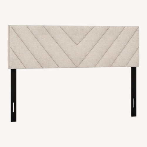 Used Amazon Linen Headboard for sale on AptDeco