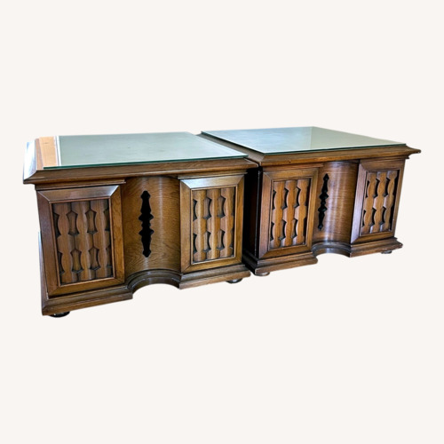 Used Pair of Vintage End Tables for sale on AptDeco