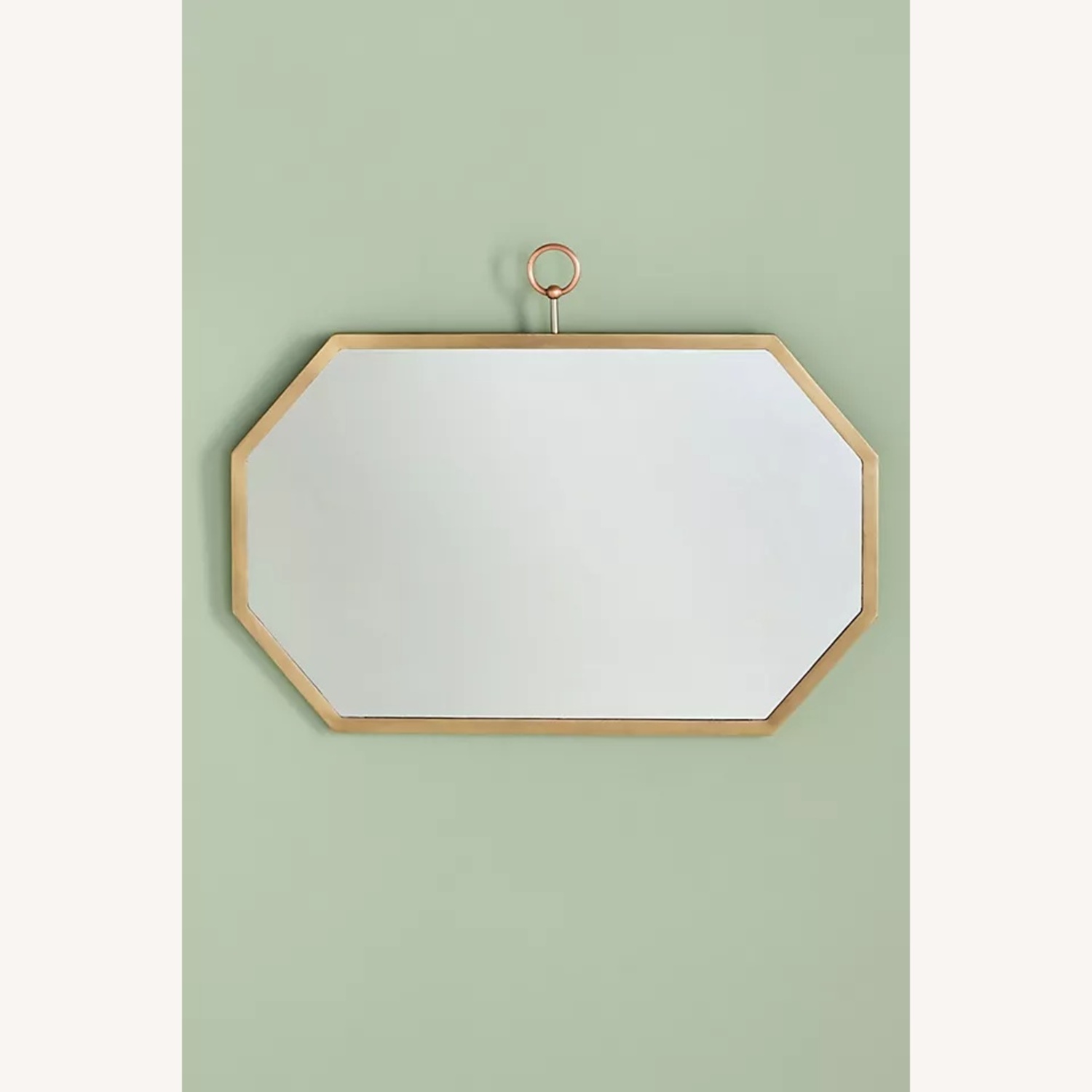 Anthropologie Paige Brass Wall Mirror  - image-4