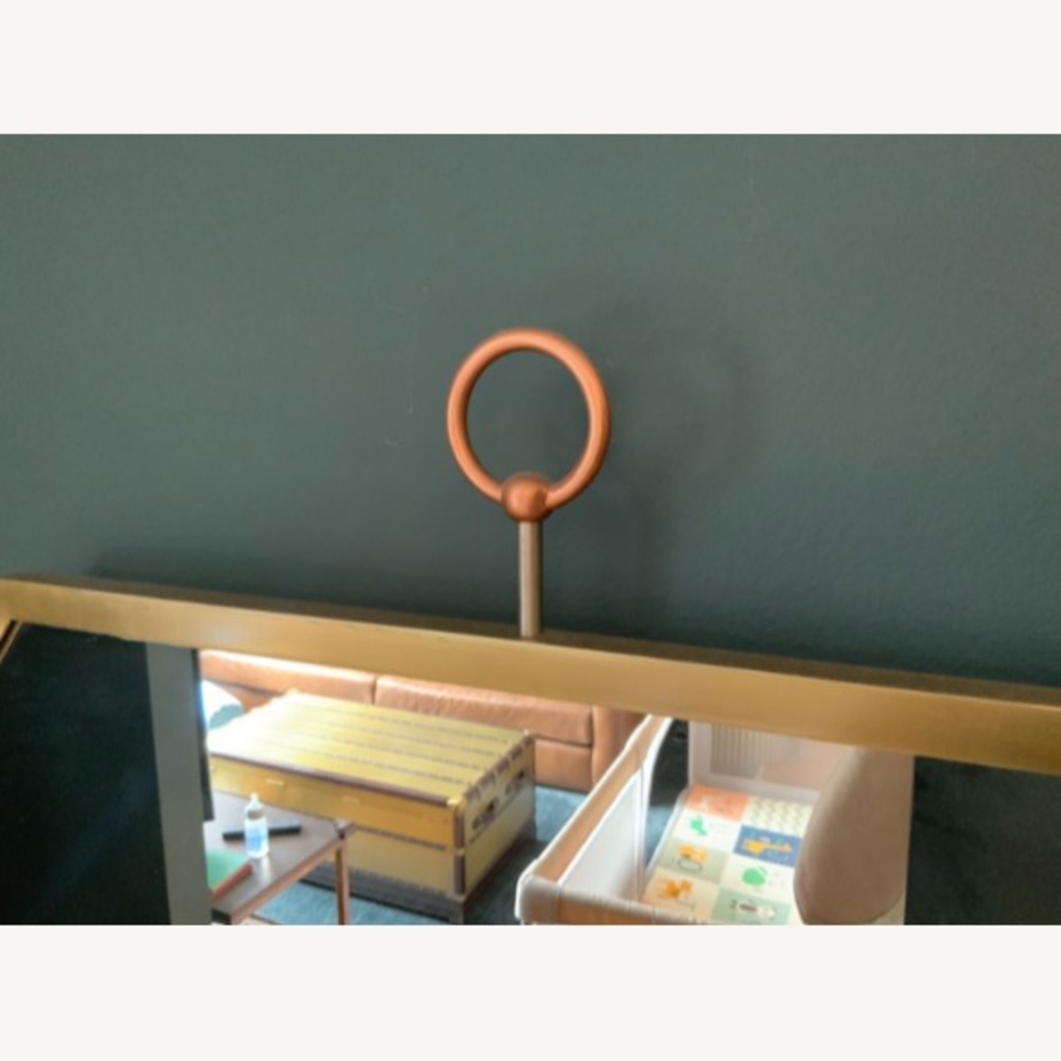 Anthropologie Paige Brass Wall Mirror  - image-3