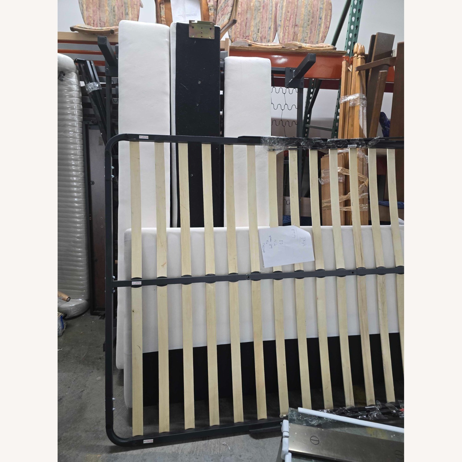 Castlery Dawson Beach Linen Fabric Queen Bed - image-2