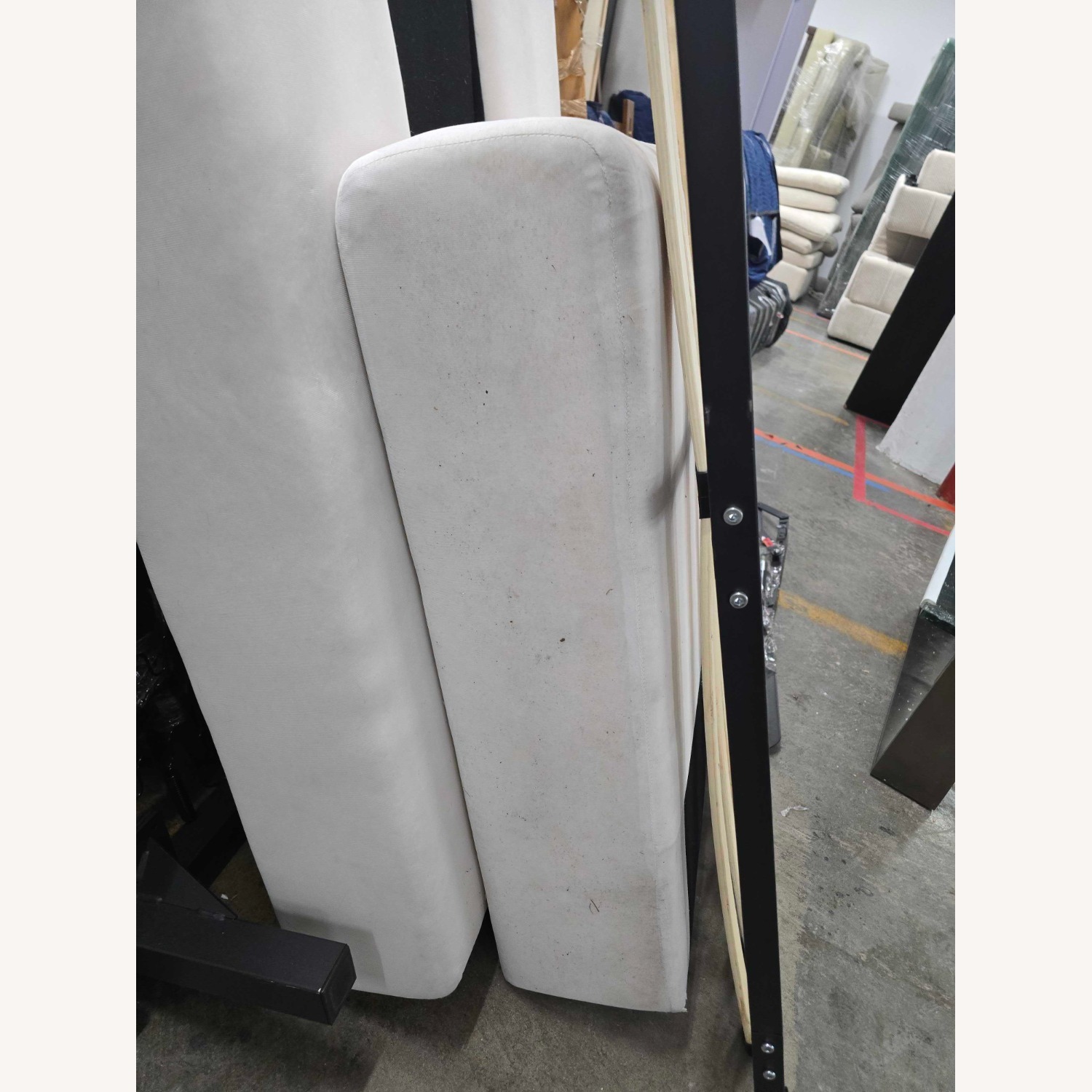 Castlery Dawson Beach Linen Fabric Queen Bed - image-6