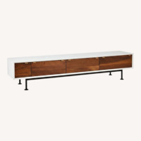 Organic Modernism TV 4-Drawer Media Console
