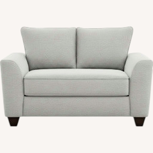 Used Rooms to Go Dark Gray Loveseat for sale on AptDeco