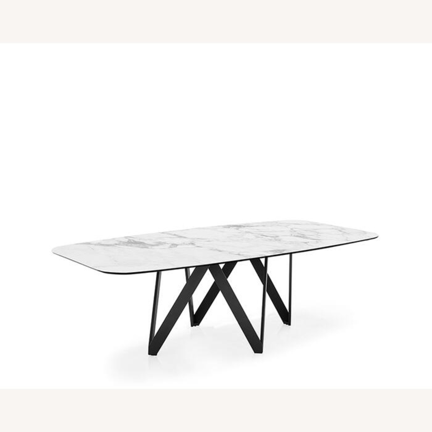 Calligaris Cartesio White Marble Dining Table - image-7