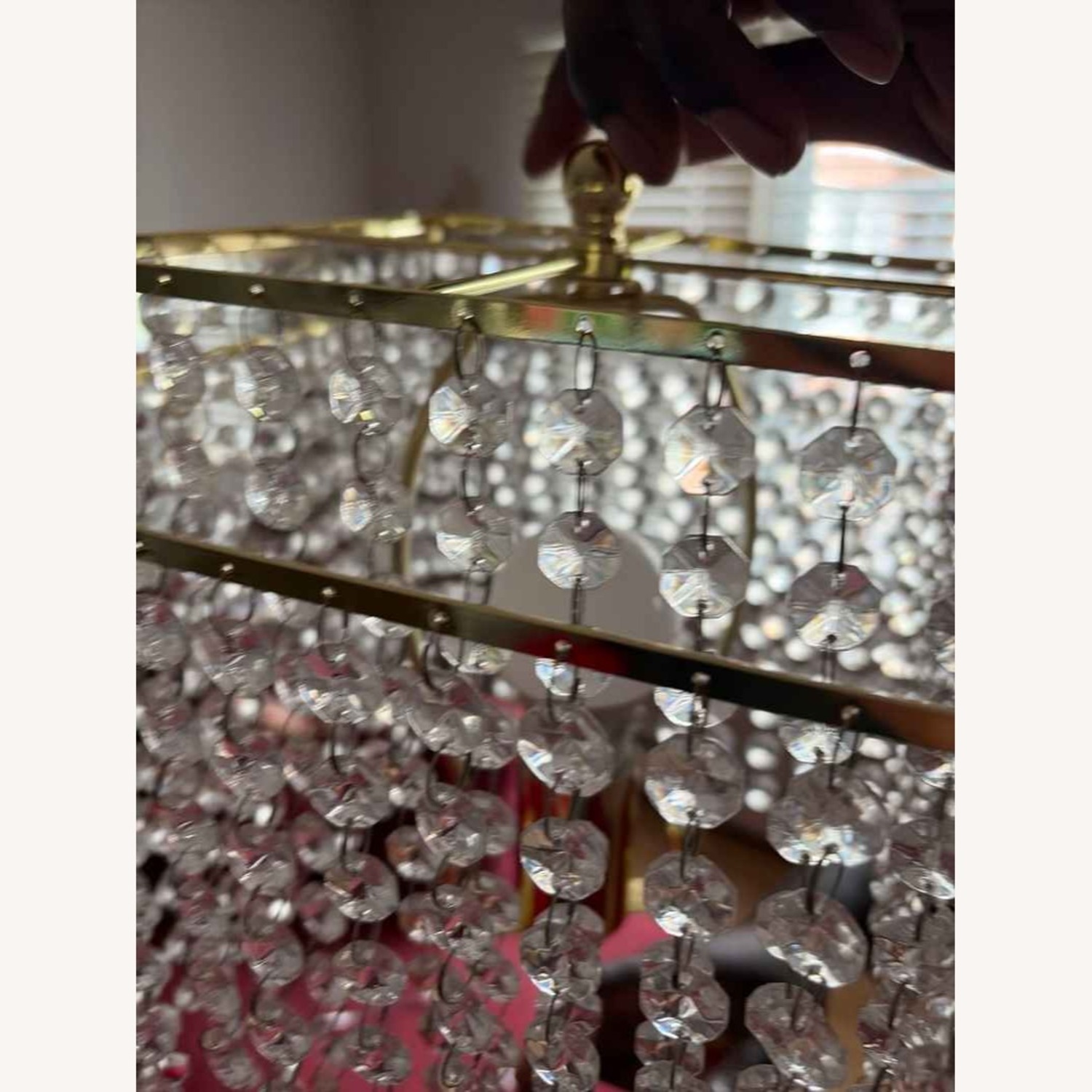 Amazon Gold Crystal Lamp - image-5