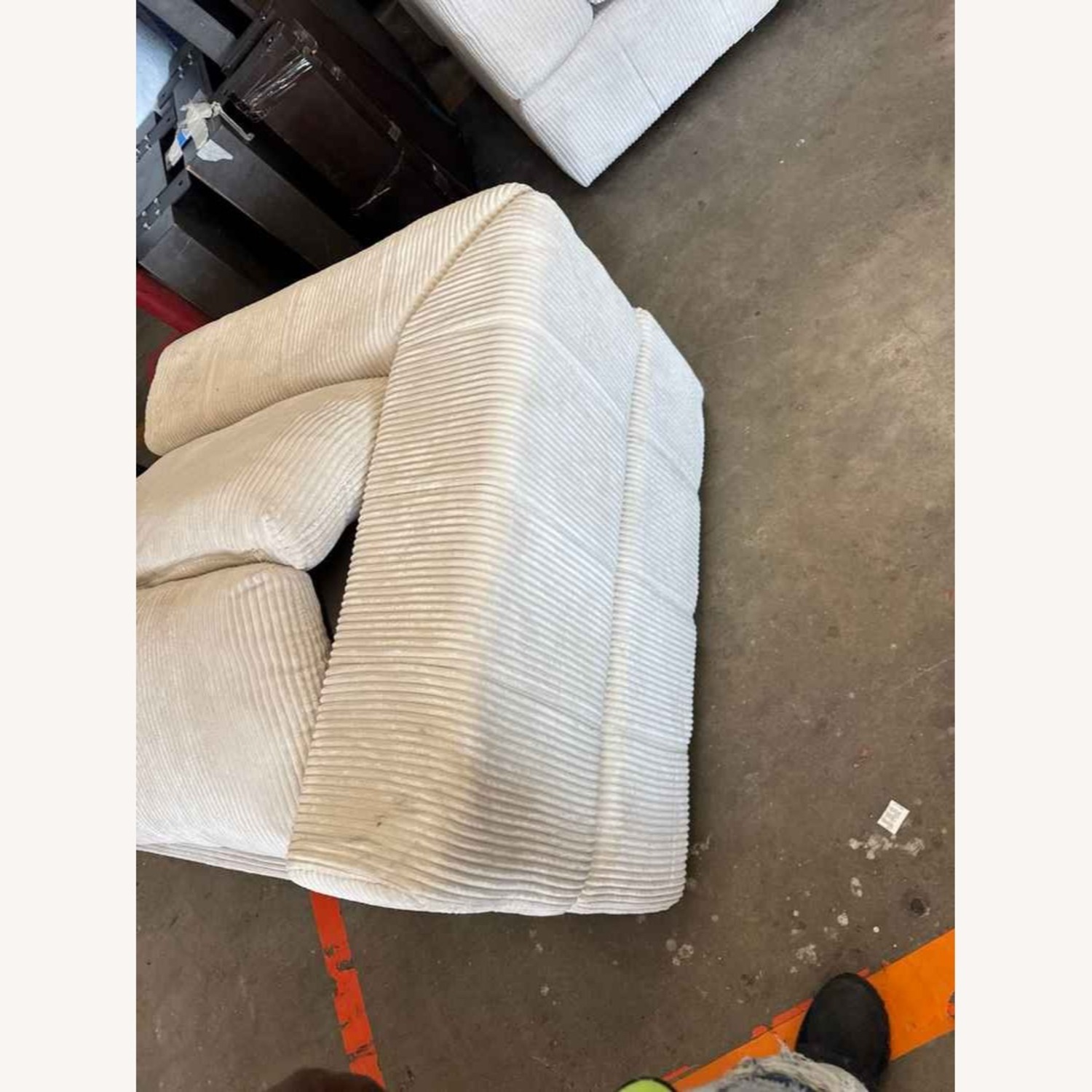 Wayfair Atianna 4 Piece Corduroy Sectional - image-7