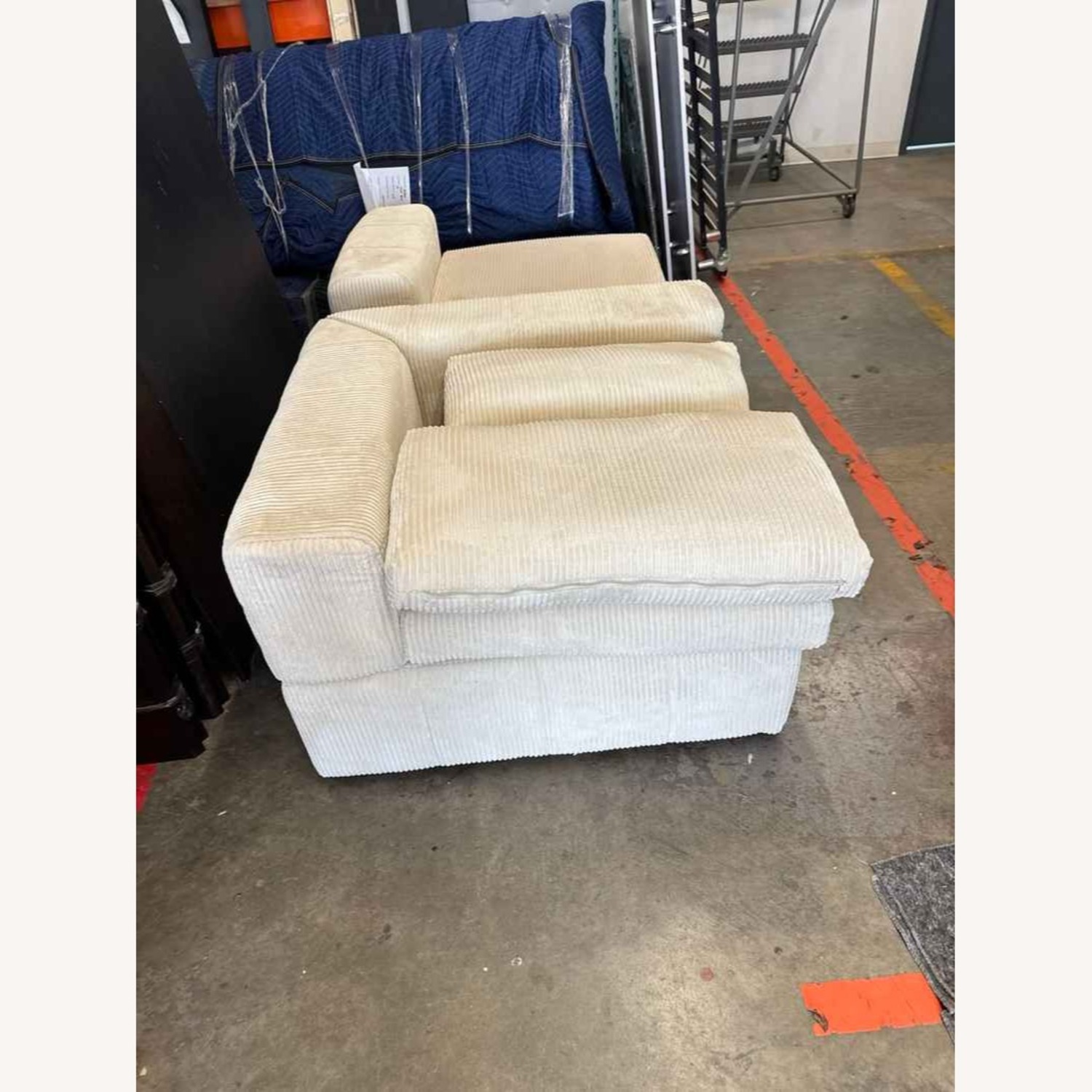 Wayfair Atianna 4 Piece Corduroy Sectional - image-9