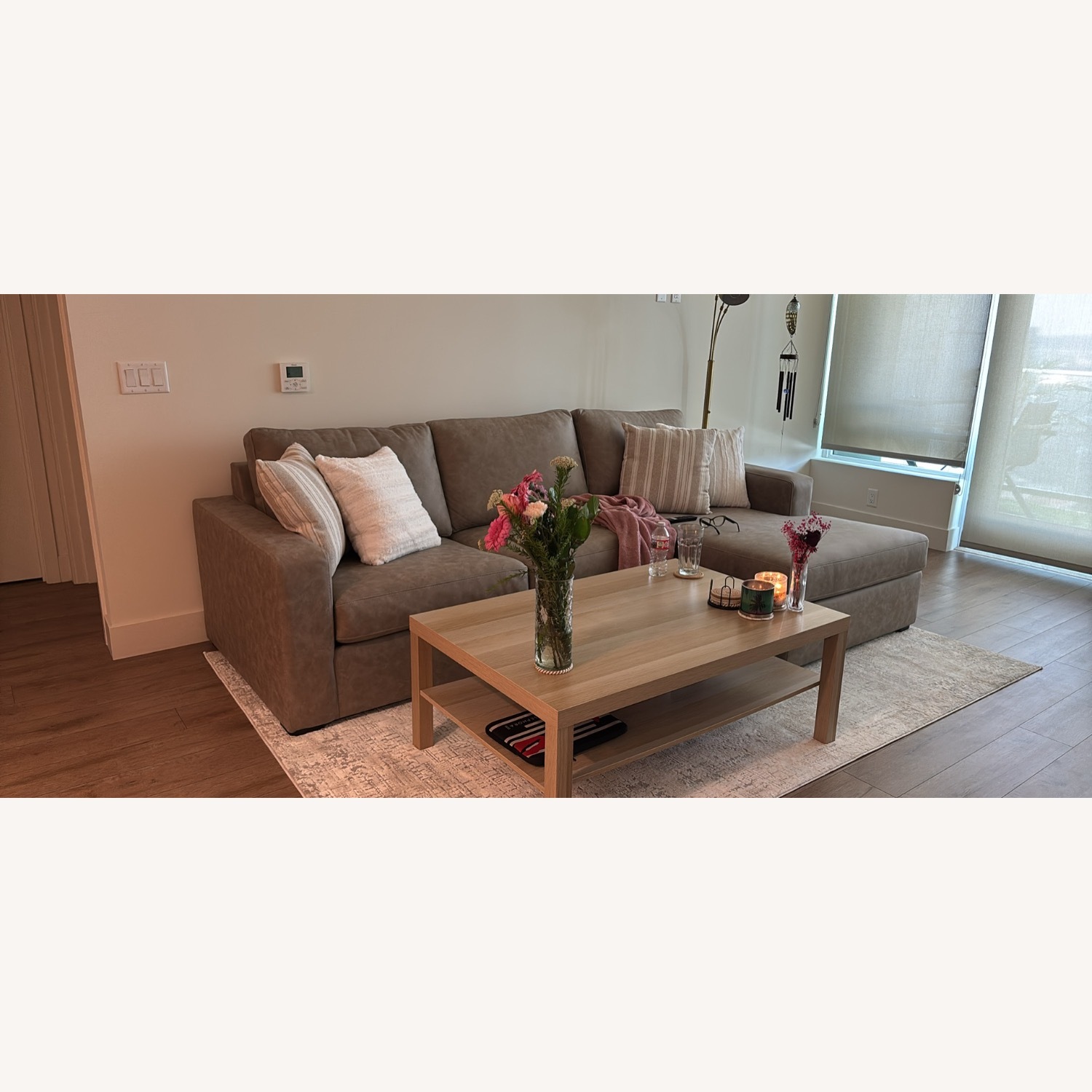 Living Spaces 3+ Piece Sectional - image-2